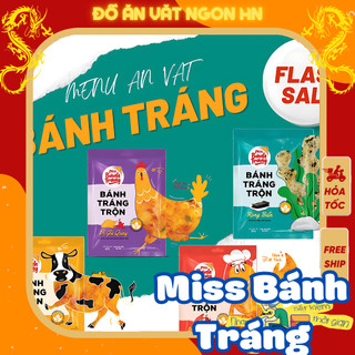 Bánh tráng trộn các vị miss bánh tráng