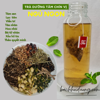 Trà ngủ ngon chín vị - dưỡng tâm an thần bách hội đường