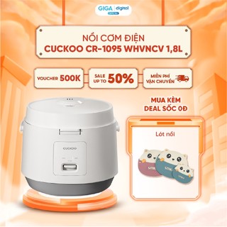 Nồi cơm điện cơ Cuckoo CR-1095 WHVNCV 1.8L - Công nghệ giữ nhiệt đa chiều - Chống dính - BH 12 Tháng