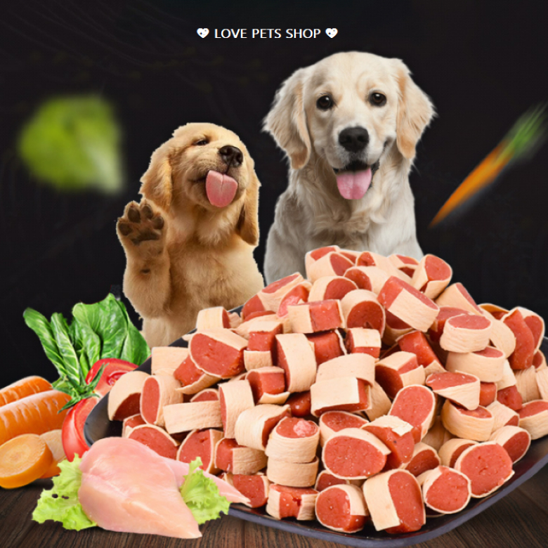 Bánh thưởng cho chó vị Gà hạt lựu - Love pets shop