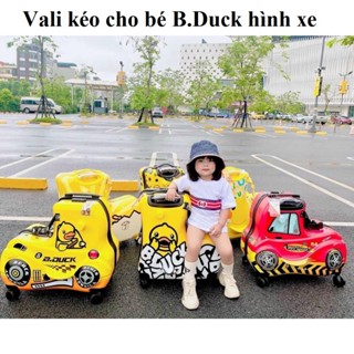 Vali Kéo Cho Bé B.Duck Hình Xe. VALI VỊT DUCK VALI KÉO NGỒI ĐƯỢC CHO BÉ
