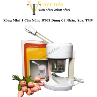 Máy Xông Hơi Mặt Mini DT03 Xoay 360 Độ | Dùng Cá Nhân Tại Nhà Spa Thẩm Mỹ