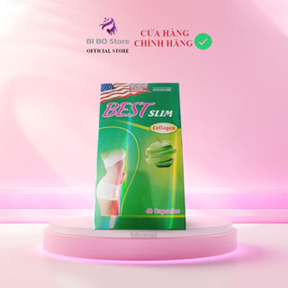 Viên Giảm Cân Best Slim Collagen USA 40 Viên - Nhập Khẩu Chính Ngạch Mỹ