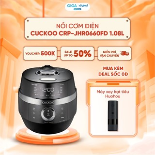 Nồi cơm điện cao tần Cuckoo CRP-JHR0660FD 1.08L - BH 12 Tháng