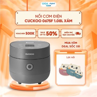 Nồi cơm điện Cuckoo 1.08 lít CR-0675F - BH 24 Tháng