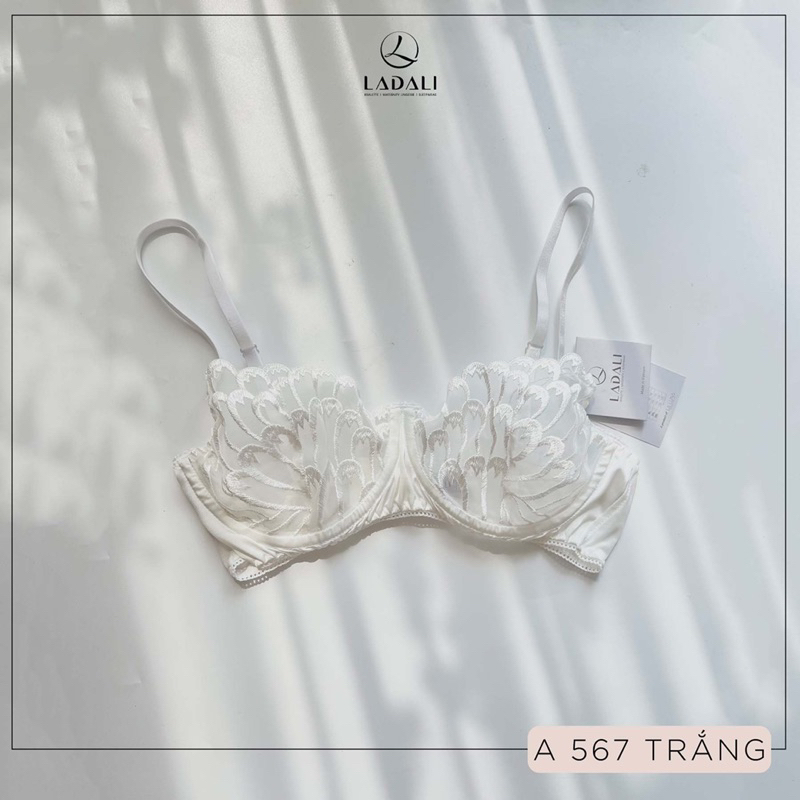 Áo Lót Ren Mềm Không Gọng Mút Mỏng Hàng Thiết Kế Ladali