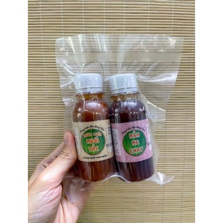Combo chấm ngon - nước chấm muối tắc , mắm me chay -accnhi food