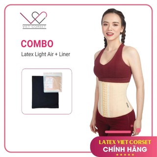 [VIỆT CORSET] [SALE COMBO] Latex Light Air 17 Xương + Liner Chống Hằn Vietcorset