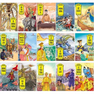 Sách - bộ sách tranh truyện lịch sử việt nam - kim đồng