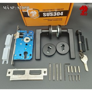 Khóa phân thể jeely - khóa tay gạt cửa gỗ,cửa nhựa, cửa nhôm, cửa sắt - khóa cửa phòng inox hộp 4*8