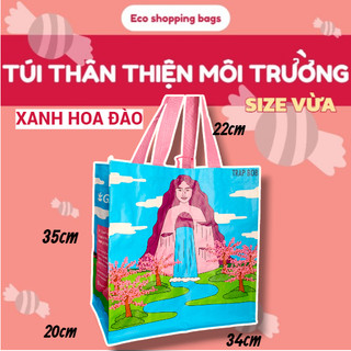 Túi thân thiện môi trường nhiều kích cỡ nhỏ trung lớn