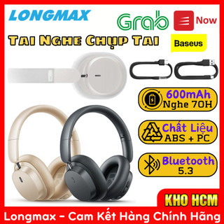 Tai nghe chụp tai không dây baseus bowie d05 - tai nghe bluetooth chụp tai - thời gian chơi nhạc 70h