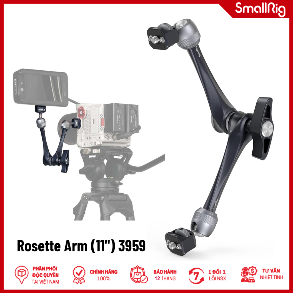 [Hàng Chính Hãng] Smallrig Rosette Arm (11") 3959
