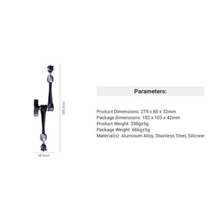 [Hàng Chính Hãng] Smallrig Rosette Arm (11") 3959