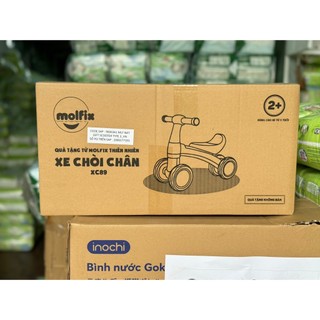 Xe chòi chân cho bé hàng quà tặng Molfix giao màu ngẫu nhiên