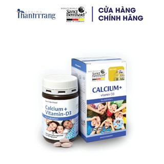 Calcium Vitamin D3 Sanct Bernhard Đức chống còi xương cho bé vị socola - 90 viên