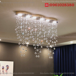<Hàng Cao Cấp Đèn Thả Chùm Ngang trang trí nội thất