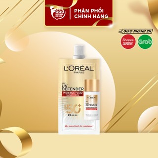 Sample Kem chống nắng L'oreal UV Defender UV Serum Protector Invisible Fluid 5.5ml