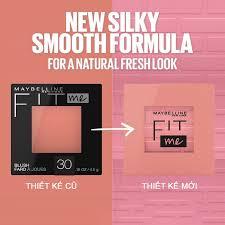 Phấn Má Hồng Maybelline Fit Me Mono Blush Mịn Lì Chuẩn Màu 4.5g