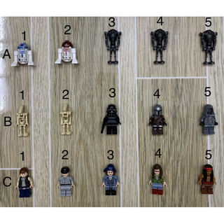 Lego minifigures nhân vật star wars hàng chính hãng