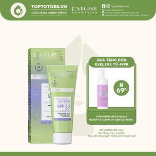 Kem chống nắng kiềm dầu Eveline Face Therapy Professional SPF50 30ml