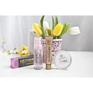 [COMBO MAKEUP] SERUM LÓT KIỀM DẦU + KEM NỀN DERMACOL + PHẤN BỘT