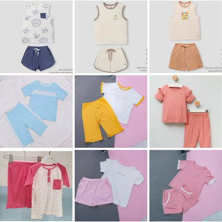 Bộ nous kid cộc và ba lỗ cho bé trai bé gái