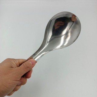 Muỗng inox múc cơm canh đẹp loại dầy, dài 23cm
