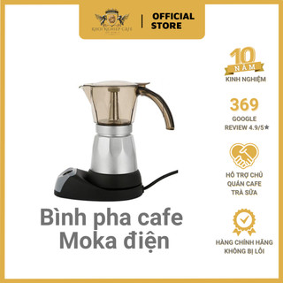 Moka Pot Bình pha cafe Moka điện kiểu Ý 200ml bằng điện