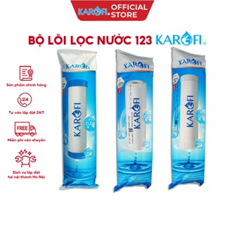 Bộ 3 lõi lọc nước 123 Karofi