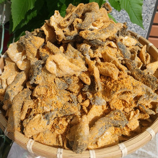 Da Cá sấy giòn sốt trứng muối - Hộp 250gr, Snack seafood