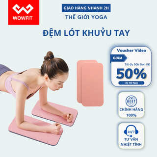 Đệm tập plank, đệm kê gối tập yoga, gym WOWFIT