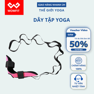 Dây tập yoga WOWFIT kéo dài chân và mắt cá, phục hồi chức năng