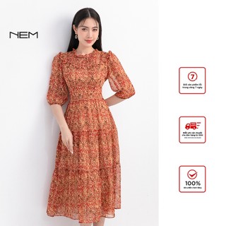  Đầm nữ thiết kế cao cấp NEM Fashion 17392 giá tốt