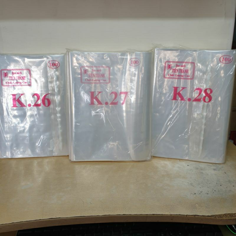 Bao sách Nylon  Tiến Thành, K26 cm