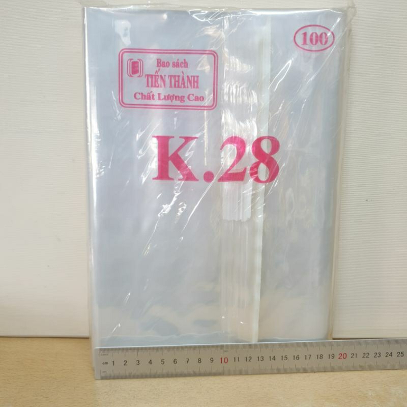 Bao sách Nylon  Tiến Thành, K26 cm