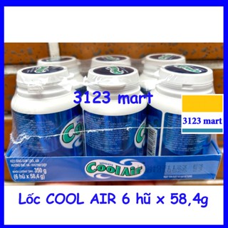 SỈ.(hsd 05/2026) (Lốc 6 hũ) Kẹo sing gum COOL AIR hũ 58,4g