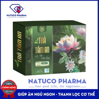 Trà lạc tiên tâm sen tâm an ngủ ngon - hộp 15 gói tết an lành