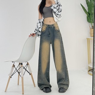 Quần jeans có Bigsize ống rộng và dài đứng form mặc hàng ngày HOT 2024