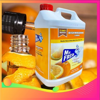 Nước rửa chén Mr.Fresh 5L hương cam