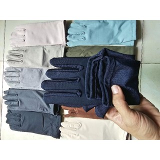 Bao tay 2 da bóng thun co giản 4 chiều (thun lạnh)