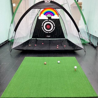 Combo lều tập golf 3m x2m + thảm swing 1,25m x 1m