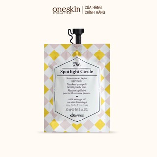 Kem ủ tóc tạo bóng hoàn hảo Davines The Spotlight Circle 50ML