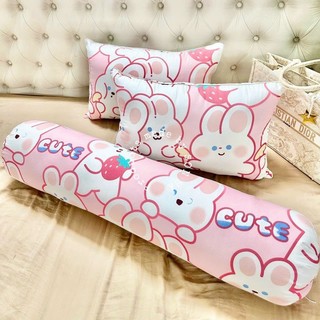Vỏ gối ôm, bao gối ôm cottonpoly kích thước 35x100cm