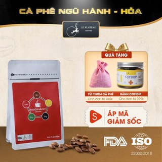 Cà Phê Ngũ Hành Le Plateau Pha Phin Hương Vị Tuyệt Hảo Chọn Lọc Từ 5 Tỉnh Tây Nguyên Trồng Cà Phê Chất Lượng Cao 200g