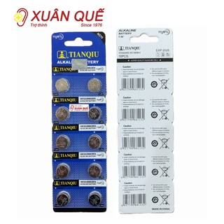 Pin cúc áo TIANQIU/VINNIC AG13 LR44/LR44H 357A