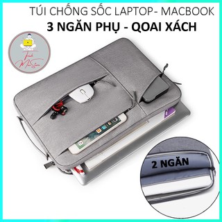 Túi chống sốc laptop XPRO, túi đựng laptop 15.6 inch - 13 inch Qoai xách, bọc máy tính dùng đựng chống sốc macbook pro
