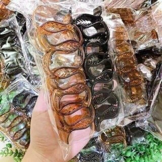 Kẹp tóc càng cua nhựa 5 răng siêu bền, chắc chắc