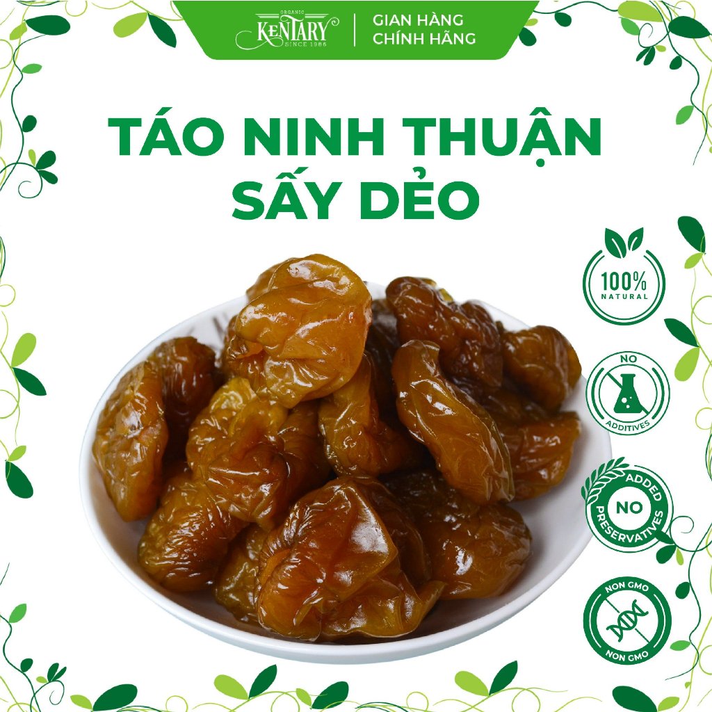 Táo Xanh Ninh Thuận Sấy Dẻo Kentary - Freeship - Ăn Vặt Healthy