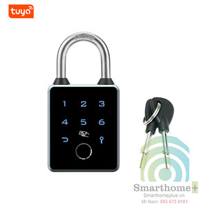 Khóa bấm mã số, thẻ từ chống nước kèm chìa bluetooth tuya